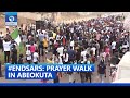 #EndSARS: Protesters Hold Prayer Walk In Abeokuta
