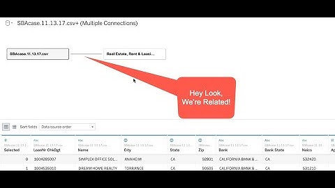 Tableau: Combining Data Using "Relationships" in Tableau - Brilliant. Less Joins more Relationships!
