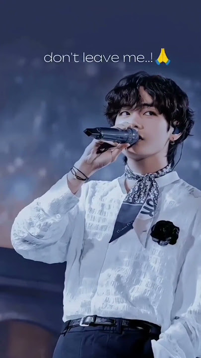 taehyung real voice 🥺❤  love is gone 💞 #thv #shortvideo