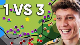 Je domine le multi sur war of dots !