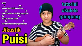 Puisi - Jikustik tutorial ukulele