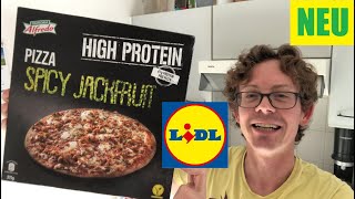 LIDL: Spicy Jackfruit Pizza High Protein im Test!