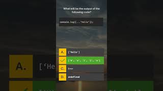 #TestYourJavaScript  34 / 100 JavaScript MCQ & Answer #javascript #programming #coding #procademy