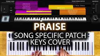 Praise - MainStage patch worship piano cover- Elevation Worship