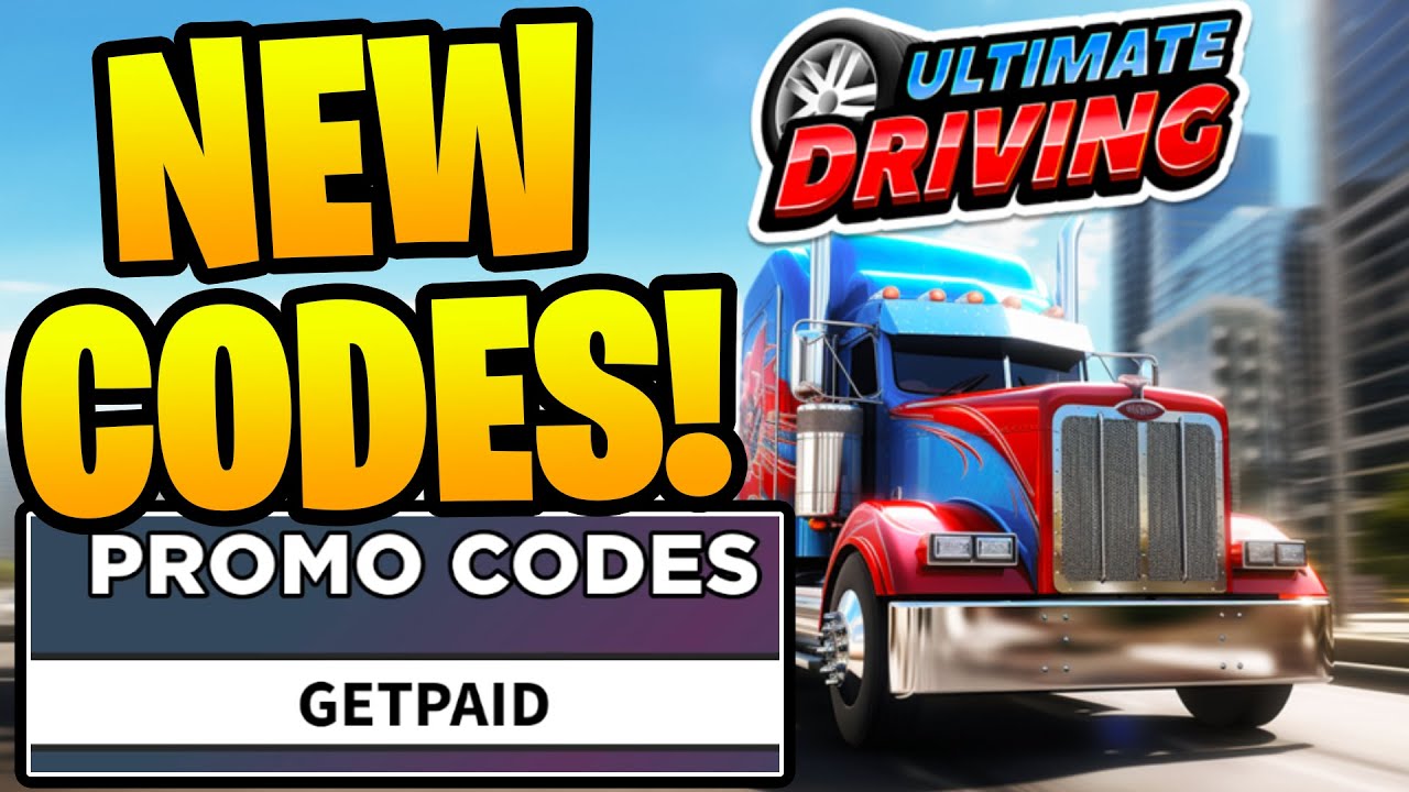 Ultimate Driving codes (December 2023) - Get free cash and skins