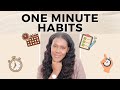 4 ONE-MINUTE Habits That Save Me 20  Hours a Week | Time Management For Busy People