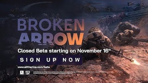 Broken Arrow - Beta announcement