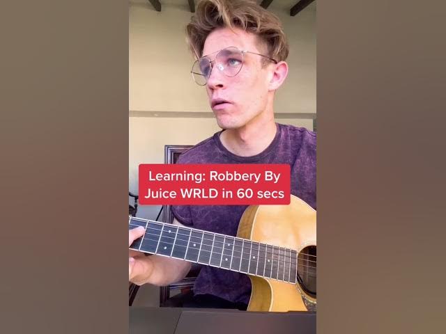 Learning: “Robbery” by Juice WRLD all by ear in 60 seconds