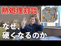 【熱処理の疑問】なぜ、鋼は焼入すると硬くなるのか。解説|包丁の場合のステンレス。セミステンレス|変態点|炭素鋼のサブゼロ|子の日_澤田 裕介