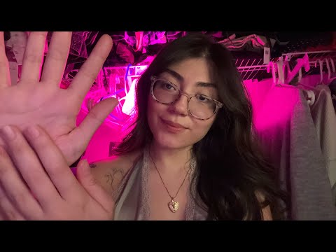 ASMR PB&J / S’more’s Trigger 🥜🍓🍫 (Hand Sounds & Word Repetition)