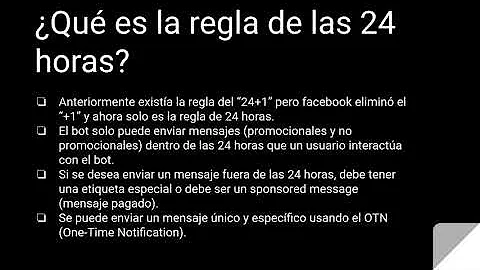 ¿Qué es la regla de las 24 horas?