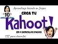 Crea un Kahoot en 4 Pasos. TIC para profesores. Evaluar de forma virtual