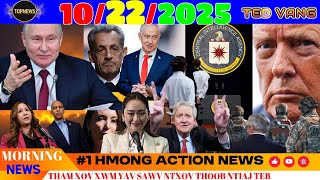 10\/22\/2025 (AM) MORNING NEWS🚫RUSSIA SIM NUCLEAR HAWV, IRAN, ISRAEL THAI: TSHUAJ TAWV NRUJ, USA-ASIA