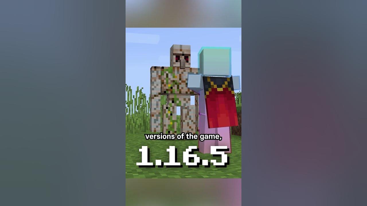 iron golem cracks glowing