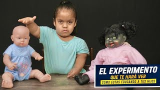 Experimento social: Racismo en Mexico | Racismo en los niños | Muñeco blanco y negro