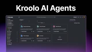 Kroolo AI Agents: Build Your Custom AI Workforce in Minutes