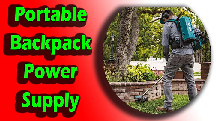 Portable Backpack Power Supply  | Makita PDC01 LXT