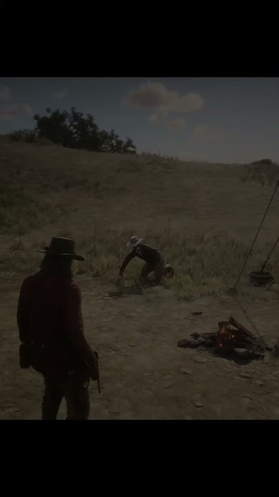 Red Dead Redemption 2 John Marston Ending Red Dead Redemption 2 - John Marston Gets a Gun Pointed at Him and the