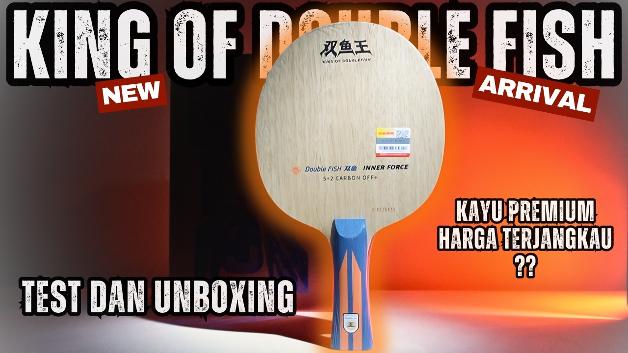 King of Double Fish Inner Force Carbon 🔥 Blade Inner Carbon Premium Harga Segini?!