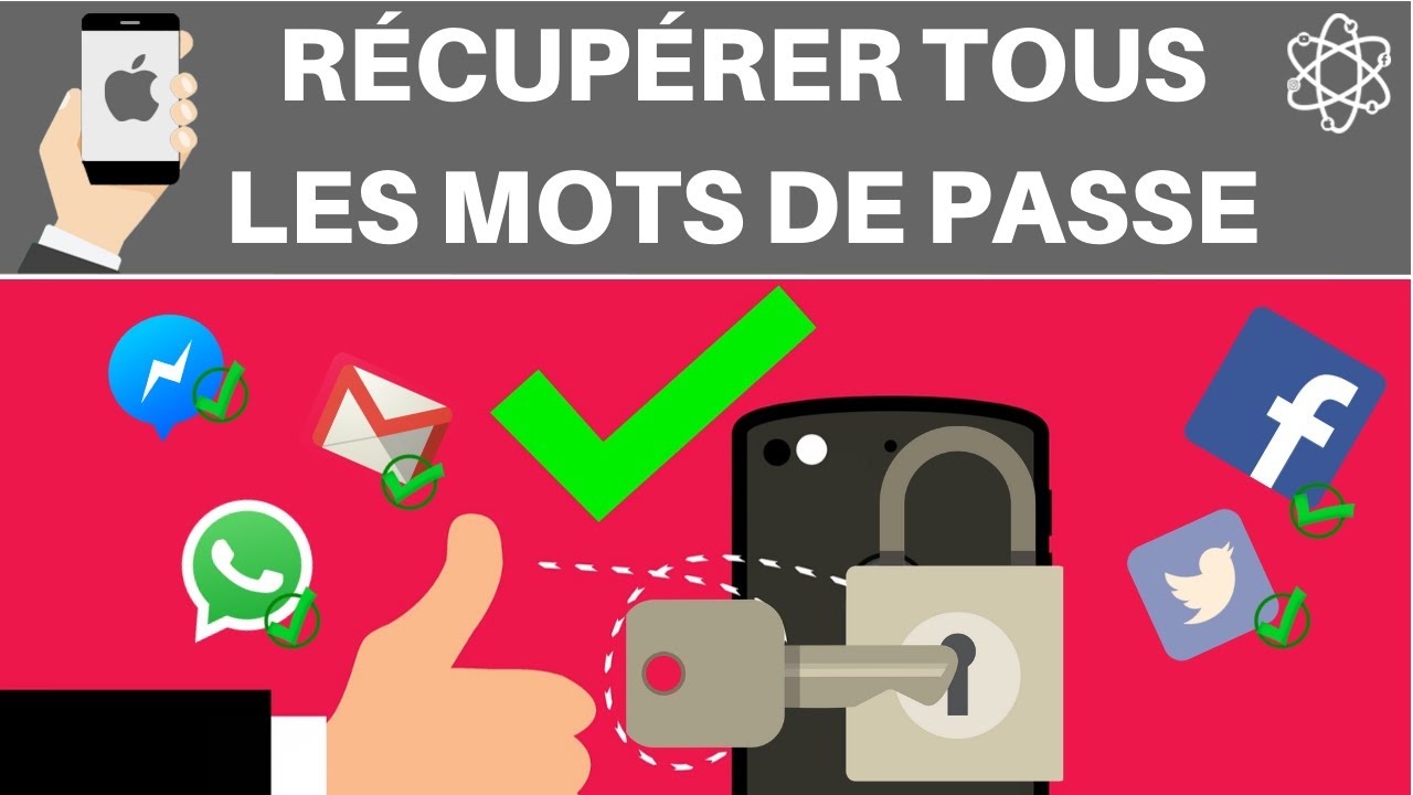 Récupérer tous les mots de passe d'un iPhone YouTube Récupérer tous les mots de passe d'un iPhone YouTube