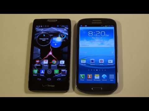Video: Razlika Med Motorola Droid Razr HD In Samsung Galaxy S3