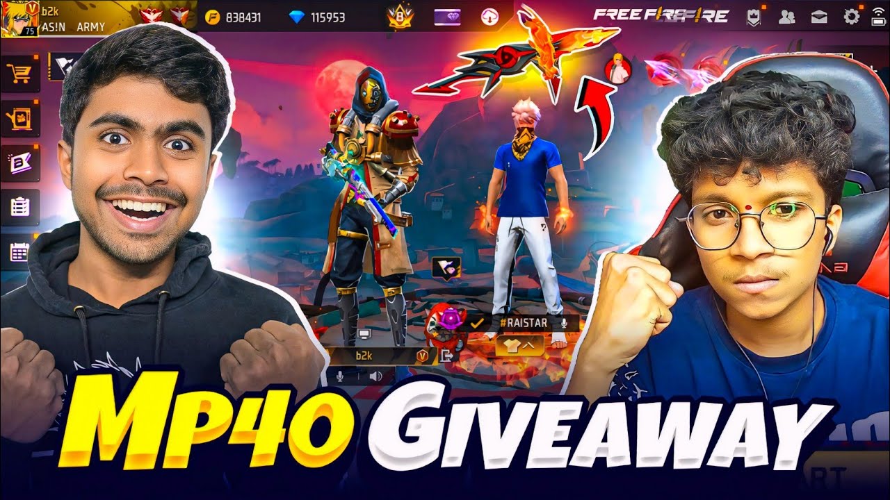Born 2 Kill Vs Represent 😱 Mp40 Giveaway Huzai Prank On Represent Gone Wrong - Garena Free Fire