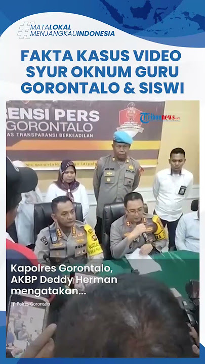 Ditangkap! Oknum Guru Gorontalo yang Jadi Tersangka Video Syur Terancam 15 Tahun Bui & Dinonaktifkan