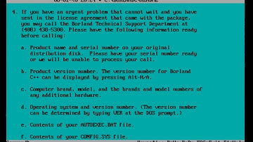 Retro-code Episode 0001 - Installing Borland C++ on DOSBOX