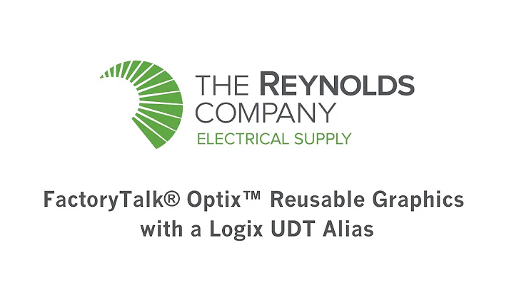 FactoryTalk® Optix™ Reusable Graphics with a Logix UDT Alias