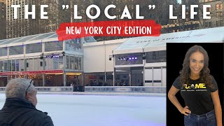 Igloos plus the ONLY Free Ice Skating Rink in NYC at Christmas! | My POV | Kristina Del Mar | FUAME