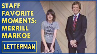 Staff Favorite Moments: Merrill Markoe On 'The David Letterman Show' | Letterman