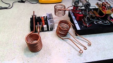 Chinese 1000 W ZVS Induction Heater VS. Home Made