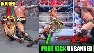 Edge SERIOUSLY INJURED at Backlash ! Punt Kick UNBANNED* Bobby Lashley WWE Backlash 2020 Highlights