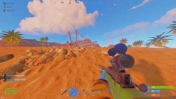 Krusty plays a trio server (RUST PROGRESSION VIDEO)