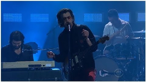 Watch Arctic Monkeys play She looks like Fun living on Late Late Show with James Corden