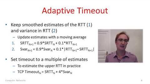 Computer Networks 6 7  Retransmission Timeouts   YouTube 360p