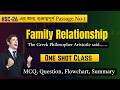 Family Relationship Passage For HSC 26