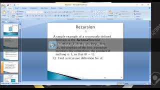 Recursion algorithm in data structure and algorithm factorial example tutorial#1 in urdu and hindi