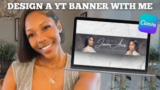 HOW TO DESIGN A YOUTUBE BANNER | BEGINNER FRIENDLY W/ CANVA screenshot 4