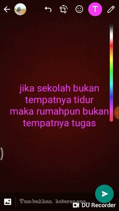 Vidio Snap wa anak muda