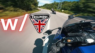 Şile - Darlık Virajları Yamaha Yzf R7 Wtriumph Speed Triple Rs Hyperview 4K