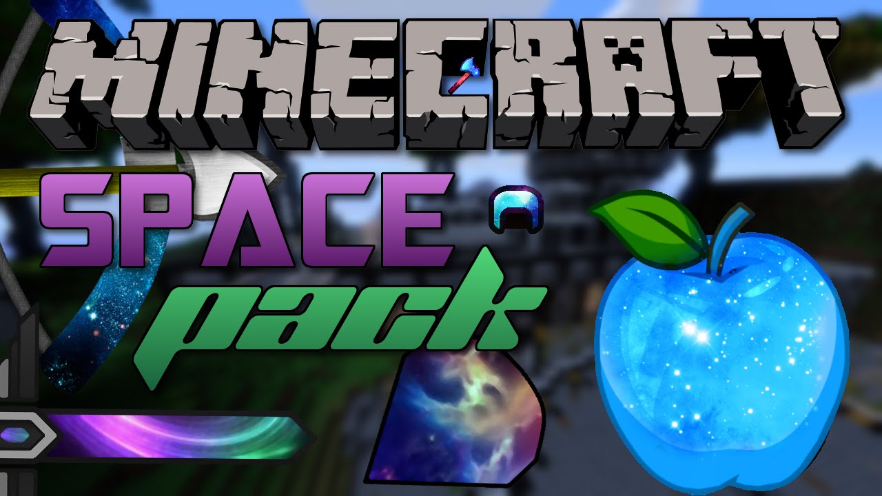 Minecraft: PvP Texture Pack - SPACE Pack! - YouTube