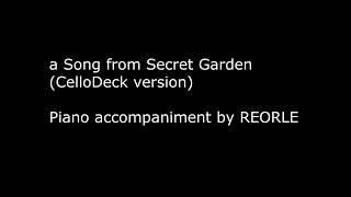 Piano accompaniment:  a Song from Secret garden