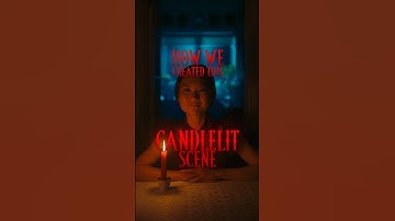This is how to light a cinematic candlelit scene 🕯️