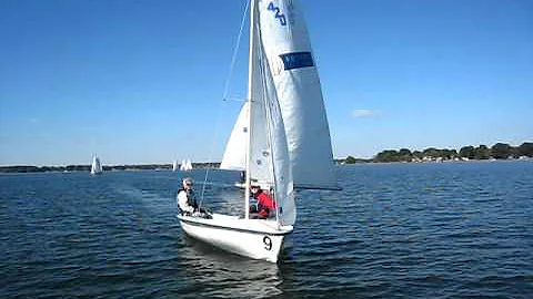 Fall Youth Regatta, NCCSR, Blythe Landing, 420, downind