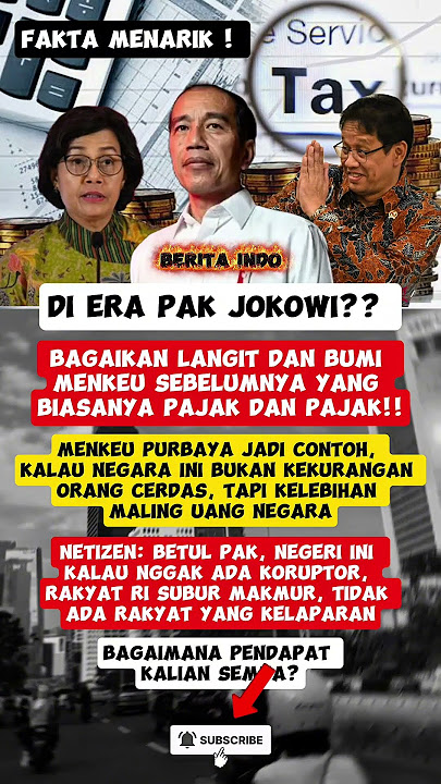 Netizen Geram! Komentar Soal Menkeu di Era Jokowi Bikin Geger #srimulyani #jokowi #purbaya #fyp