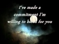 Staind-Right Here Waiting (Lyrics)