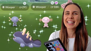 Shiny Wooper Community Day in Pokémon GO!