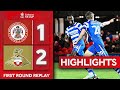 Accrington stanley 12 doncaster rovers  first round replay  highlights  emirates fa cup 202324