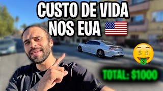 NINGUÉM ACREDITA QUANTO EU GASTO POR MÊS MORANDO NOS ESTADOS UNIDOS! *LOS ANGELES*